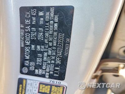 Zdjęcie 12 z 12 samochodu: 2020 KIA FORTE LXS VIN:3KPF24AD2LE235332 - miniatura