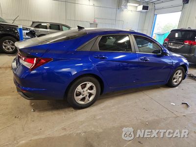 Trzecie zdjęcie samochodu z tyłu: 2021 HYUNDAI ELANTRA SE VIN:KMHLL4AG8MU110411 - miniatura