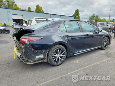 Trzecie zdjęcie samochodu z tyłu: 2021 TOYOTA CAMRY SE VIN:4T1G31AK2MU549821 - miniatura