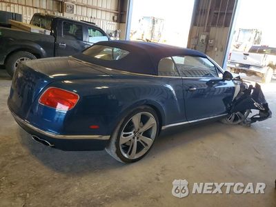 Trzecie zdjęcie samochodu z tyłu: 2016 BENTLEY CONTINENTAL GTC V8 VIN:SCBGT3ZA7GC057424 - miniatura