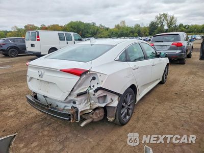 Trzecie zdjęcie samochodu z tyłu: 2020 HONDA CIVIC EX VIN:2HGFC1F3XLH680659 - miniatura