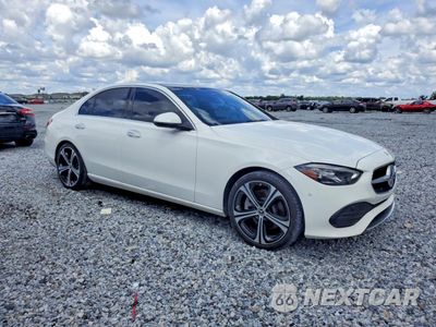 Czwarte zdjęcie samochodu z boku: 2022 MERCEDES-BENZ C 300 VIN:W1KAF4GB9NR050759 - miniatura