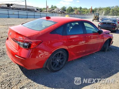 Trzecie zdjęcie samochodu z tyłu: 2023 HONDA CIVIC SPORT VIN:2HGFE2F51PH564855 - miniatura