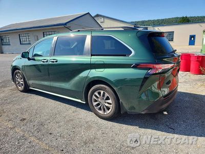 Drugie zdjęcie samochodu z przodu: 2021 TOYOTA SIENNA XLE VIN:5TDJRKEC7MS025005 - miniatura