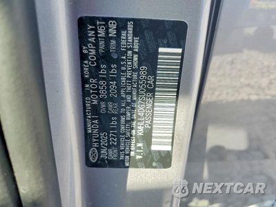 Zdjęcie 12 z 12 samochodu: 2025 HYUNDAI ELANTRA SE VIN:KMHLL4DG7SU055989 - miniatura