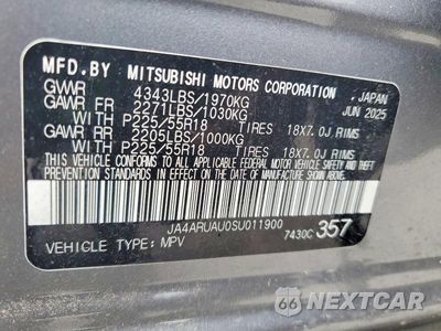 Zdjęcie 13 z 13 samochodu: 2025 MITSUBISHI OUTLANDER SPORT S VIN:JA4ARUAU0SU011900 - miniatura