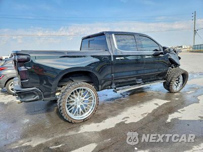 Trzecie zdjęcie samochodu z tyłu: 2022 CHEVROLET SILVERADO LTD K1500 HIGH COUNTRY VIN:3GCUYHEL2NG121711 - miniatura