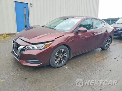 2022 NISSAN SENTRA SV 3N1AB8CV7NY221132 - główne zdjęcie licytacji z USA - miniatura