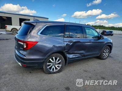 Trzecie zdjęcie samochodu z tyłu: 2019 HONDA PILOT EXL VIN:5FNYF6H57KB012803 - miniatura