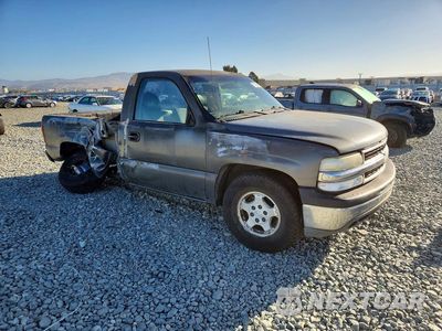 Czwarte zdjęcie samochodu z boku: 2001 CHEVROLET SILVERADO C1500 VIN:1GCEC14W91Z322604 - miniatura