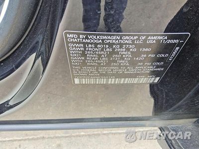 Zdjęcie 13 z 13 samochodu: 2021 VOLKSWAGEN ATLAS SEL PREMIUM R-LINE VIN:1V2FR2CA8MC550145 - miniatura