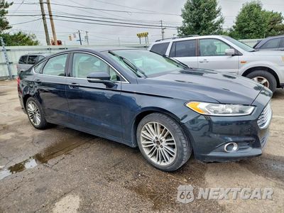 Czwarte zdjęcie samochodu z boku: 2014 FORD FUSION SE VIN:3FA6P0HD4ER304927 - miniatura