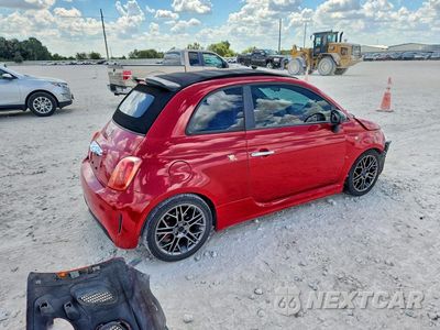 Trzecie zdjęcie samochodu z tyłu: 2013 FIAT 500 ABARTH VIN:3C3CFFJH6DT718538 - miniatura