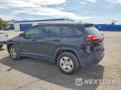 Drugie zdjęcie samochodu z przodu: 2014 JEEP CHEROKEE SPORT VIN:1C4PJMAB1EW192262 - miniatura