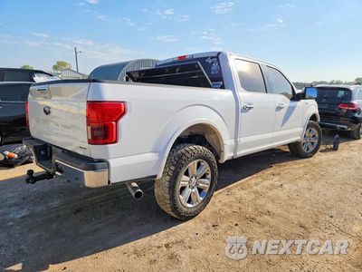 Trzecie zdjęcie samochodu z tyłu: 2018 FORD F150 SUPERCREW VIN:1FTEW1EG7JKC82028 - miniatura