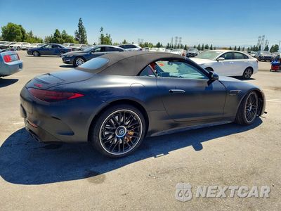 Trzecie zdjęcie samochodu z tyłu: 2025 MERCEDES-BENZ SL 63 AMG S E PERFORMANCE VIN:W1KVK8CB1SF023787 - miniatura