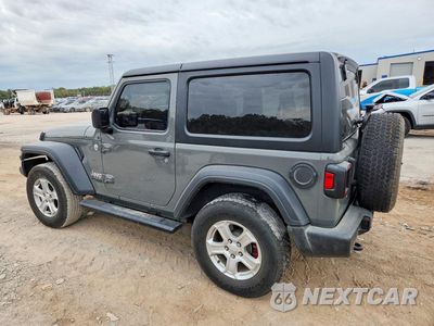Drugie zdjęcie samochodu z przodu: 2018 JEEP WRANGLER SPORT VIN:1C4GJXAN3JW254895 - miniatura