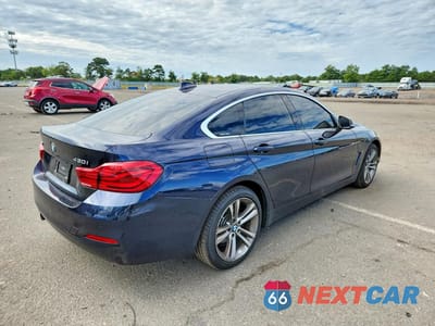 Trzecie zdjęcie samochodu z tyłu: 2019 BMW 430XI GRAN COUPE VIN:WBA4J3C53KBL07982 - miniatura