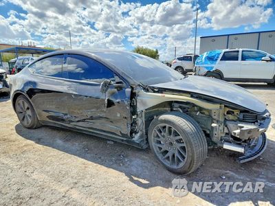 Czwarte zdjęcie samochodu z boku: 2024 TESLA MODEL 3 VIN:5YJ3E1EA7RF728340 - miniatura