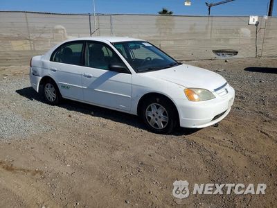 Czwarte zdjęcie samochodu z boku: 2003 HONDA CIVIC GX VIN:1HGEN26583L000421 - miniatura