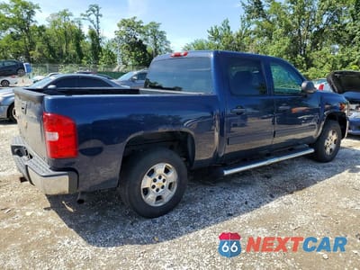 Trzecie zdjęcie samochodu z tyłu: 2010 CHEVROLET SILVERADO C1500 LT VIN:3GCRCSE03AG121735 - miniatura