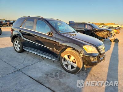 Czwarte zdjęcie samochodu z boku: 2010 MERCEDES-BENZ ML 350 VIN:4JGBB5GB2AA536480 - miniatura