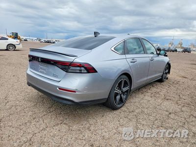 Trzecie zdjęcie samochodu z tyłu: 2023 HONDA ACCORD HYBRID SPORT VIN:1HGCY2F54PA012842 - miniatura