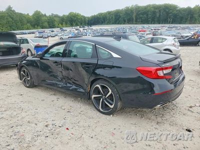 Drugie zdjęcie samochodu z przodu: 2021 HONDA ACCORD SPORT VIN:1HGCV1F30MA109470 - miniatura