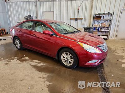 Czwarte zdjęcie samochodu z boku: 2013 HYUNDAI SONATA GLS VIN:5NPEB4AC2DH775991 - miniatura