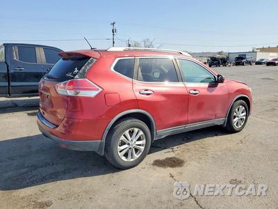 Trzecie zdjęcie samochodu z tyłu: 2016 NISSAN ROGUE SV VIN:KNMAT2MT2GP657105 - miniatura