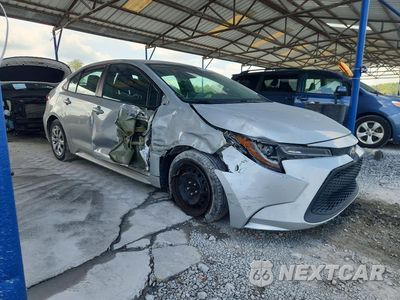 Czwarte zdjęcie samochodu z boku: 2021 TOYOTA COROLLA LE VIN:5YFEPMAE9MP218520 - miniatura