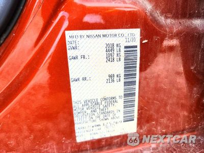 Zdjęcie 12 z 12 samochodu: 2021 NISSAN ALTIMA SR VIN:1N4BL4CW4MN325269 - miniatura