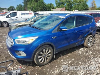 2017 FORD ESCAPE TITANIUM 1FMCU9JD2HUB64633 - główne zdjęcie licytacji z USA - miniatura