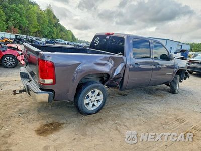 Trzecie zdjęcie samochodu z tyłu: 2010 GMC SIERRA C1500 SLE VIN:3GTRCVE00AG109107 - miniatura