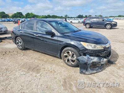 Czwarte zdjęcie samochodu z boku: 2017 HONDA ACCORD LX VIN:1HGCR2F38HA221028 - miniatura