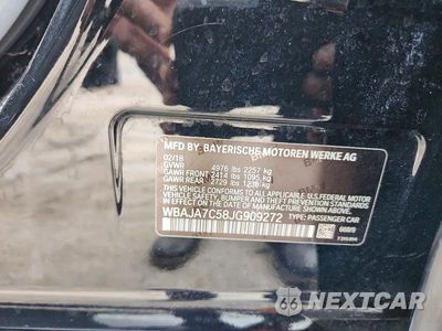 Zdjęcie 12 z 12 samochodu: 2018 BMW 530 XI VIN:WBAJA7C58JG909272 - miniatura