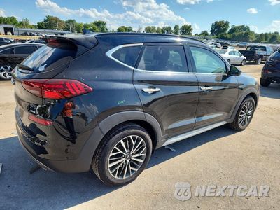 Trzecie zdjęcie samochodu z tyłu: 2019 HYUNDAI TUCSON ULTIMATE VIN:KM8J3CAL9KU843885 - miniatura