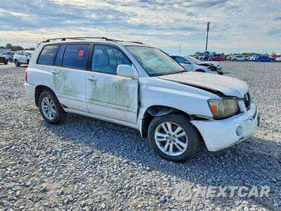 Czwarte zdjęcie samochodu z boku: 2006 TOYOTA HIGHLANDER HYBRID VIN:JTEDW21A360002719 - miniatura