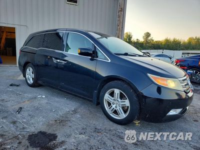 Czwarte zdjęcie samochodu z boku: 2011 HONDA ODYSSEY TOURING VIN:5FNRL5H94BB059958 - miniatura