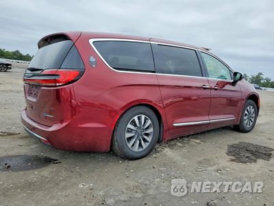 Trzecie zdjęcie samochodu z tyłu: 2023 CHRYSLER PACIFICA HYBRID LIMITED VIN:2C4RC1S76PR592549 - miniatura
