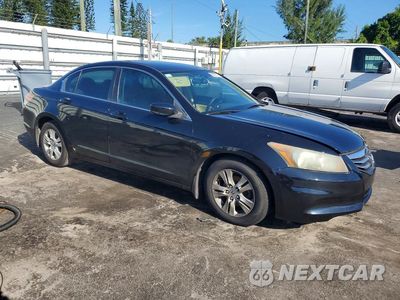 Czwarte zdjęcie samochodu z boku: 2012 HONDA ACCORD LX VIN:1HGCP2F3XCA186913 - miniatura