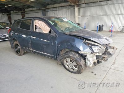 Czwarte zdjęcie samochodu z boku: 2015 NISSAN ROGUE SELECT S VIN:JN8AS5MTXFW669077 - miniatura