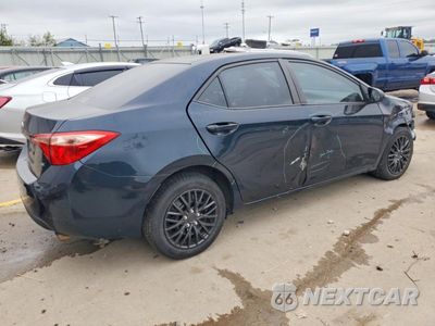 Trzecie zdjęcie samochodu z tyłu: 2019 TOYOTA COROLLA LE VIN:2T1BURHE5KC199833 - miniatura