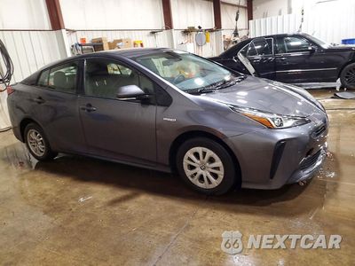 Czwarte zdjęcie samochodu z boku: 2020 TOYOTA PRIUS LE VIN:JTDKARFU3L3115246 - miniatura