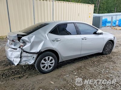 Trzecie zdjęcie samochodu z tyłu: 2016 TOYOTA COROLLA L VIN:2T1BURHE7GC621513 - miniatura