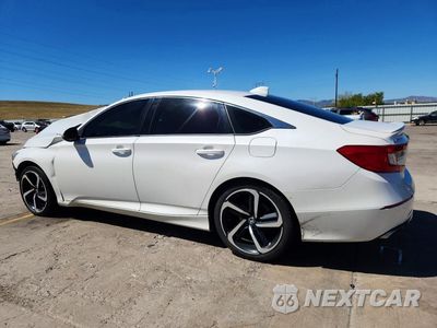 Drugie zdjęcie samochodu z przodu: 2018 HONDA ACCORD SPORT VIN:1HGCV1F35JA112120 - miniatura