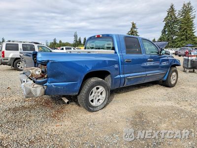 Trzecie zdjęcie samochodu z tyłu: 2005 DODGE DAKOTA QUAD SLT VIN:1D7HE48N25S209687 - miniatura
