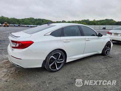 Trzecie zdjęcie samochodu z tyłu: 2022 HONDA ACCORD HYBRID SPORT VIN:1HGCV3F20NA034208 - miniatura
