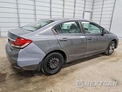Trzecie zdjęcie samochodu z tyłu: 2013 HONDA CIVIC LX VIN:19XFB2F55DE081061 - miniatura