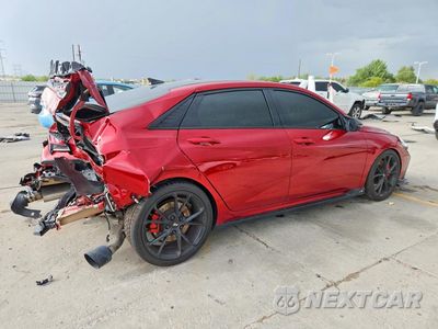 Trzecie zdjęcie samochodu z tyłu: 2025 HYUNDAI ELANTRA N BASE VIN:KMHLW4DK5SU025756 - miniatura